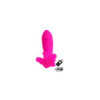 BUTTERFLY, Mini Vibromasseur avec stimulateur clitoridien Papillon rose USB, avec télécommande 